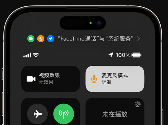 广州苹果授权维修网点分享iPhone在通话时让你的声音更清晰 