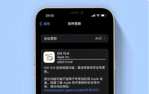 广州苹果手机维修分享iOS 15.6续航怎么样 