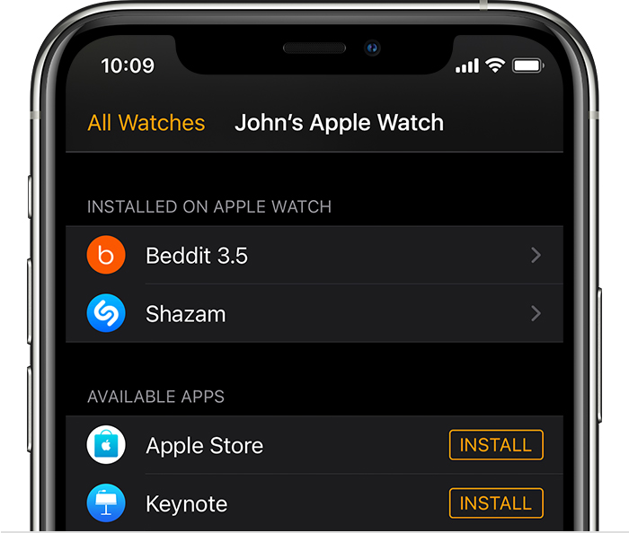 广州苹果手机维修分享如何在 Apple Watch 上下载应用 